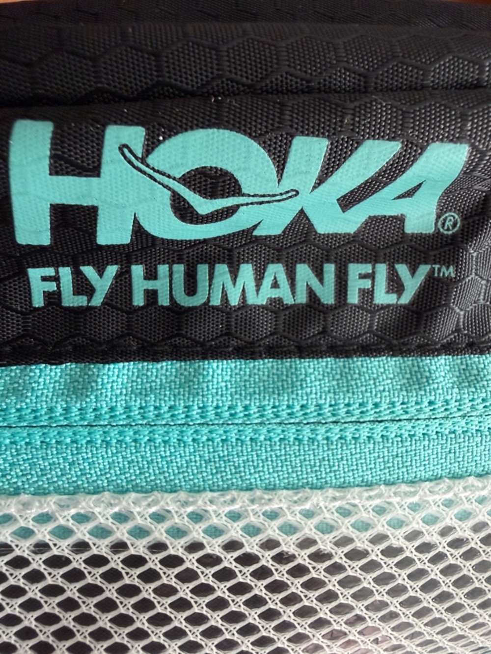 HOKA Running Waist Pack Belt Bag • Teal/Black • Unisex • NWOT - Picture 2 of 9